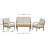 Classic Outdoor Coffee Table Finish