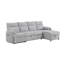 Grey Sleeper With Storage Chaise