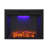 Kylah Recessed Electric Fireplace with Multicolor Flame,Remote Control & Sound of Crackling Fire-19678257