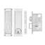 Stainless Steel Pocket Door Hardware-2016905396