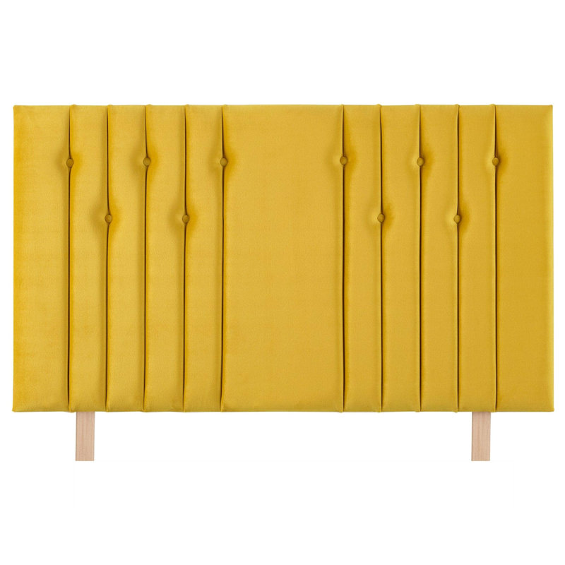 Lemonwood Upholstered Headboard, Small Double (4')