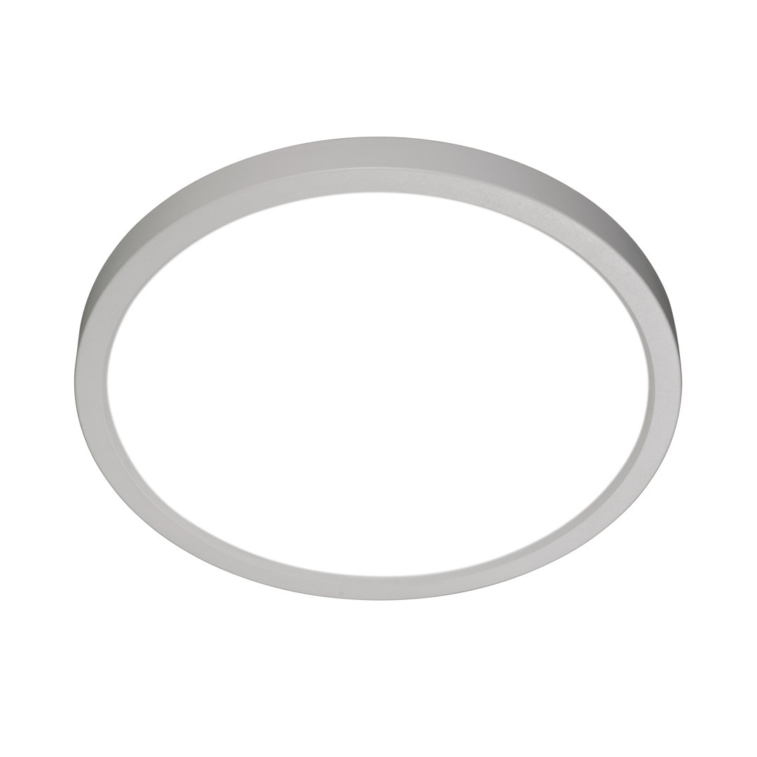 Dimmable Circle Flush Mount NICOR Lighting Brightness