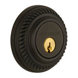 Nostalgic Warehouse Rope Rosette Double Cylinder Deadbolt