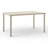 59"×35.4" Outdoor Metal Rectangular Dining Table-2022402271