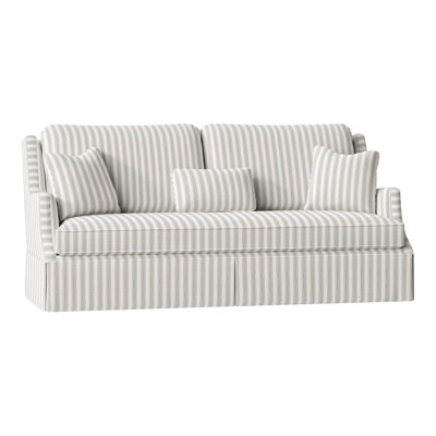Savannah 87.5" Round Arm Sofa with Reversible Cushions