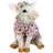 Flower Power Pig Statue