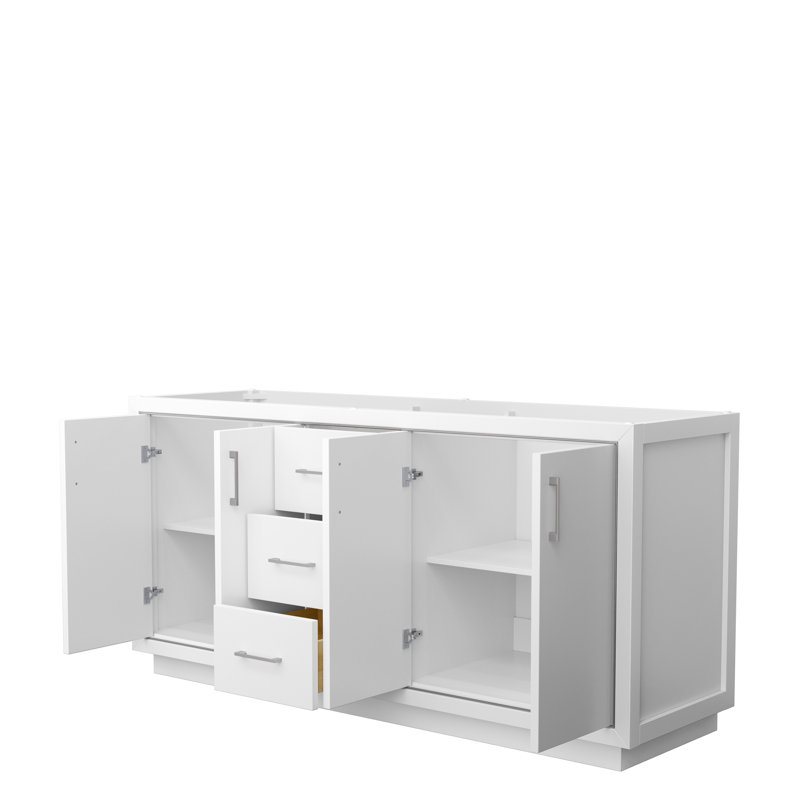 Base de meuble-lavabo simple 29,25 po Icon, Blanc