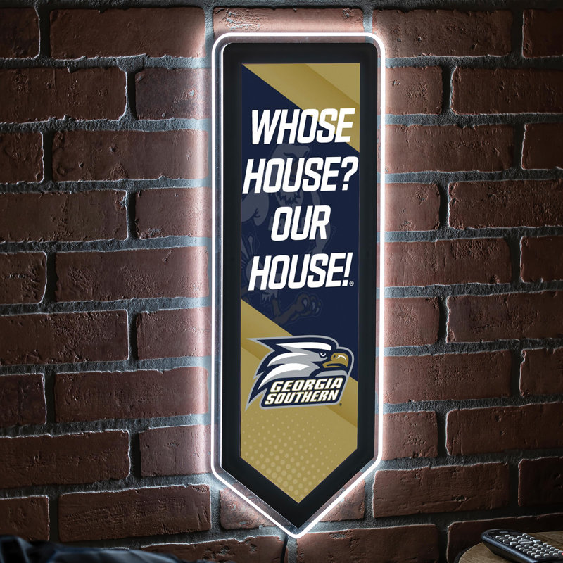 Enseigne murale NCAA Team Pennant, Université de Georgia Southern