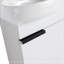 Meuble-lavabo à fermeture en douceur avec lavabo, 16 po pour petite salle de bain-1126268006