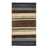 Kuulo Hand Woven Cotton Striped Area Rug