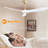 Nicola 60" 3-Blade Modern Ceiling Fan With Remote Control-1834219921