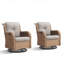 Ensemble de chaises berçantes et pivotantes 360 degrés Mickala-963322491-977050438