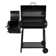Royal Gourmet 30" Barrel Charcoal Grill with Smoker and Front Table