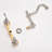 2 Handle Bathroom Bath Faucet-77039516