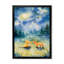 Illustration de renard orange en forêt - décoration murale traditionnelle sur toile-1057700836-1057700842