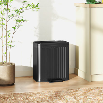 Plastic Step On Rubbish Bin,Waste Bin - 40L