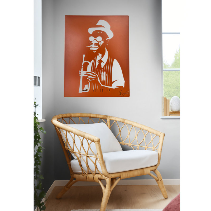 AMBER-Jazz Wall Art-, Copper