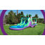 POP JUMP 28ft Inflatable Dual Lane Slide Obstacle with Pool, Backyard Fun for Kids & Adults