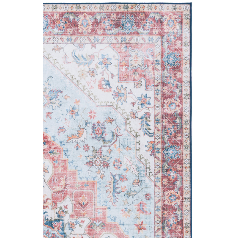 Tapis oriental performance lavable en machine MSRW Tucson 148, Rectangle de 5 pi x 8 pi