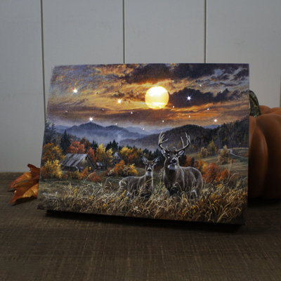 Latinne - November Light 8x6 Mini Lighted Easel Back Canvas