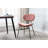 17.52'' H Velvet Upholstered Stacking Side Chair-1082935270