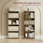 Bookcase with Shelving & Storage Display Bookcase Organizer For Home Office Living Room & Bedroom -132941714-132941716