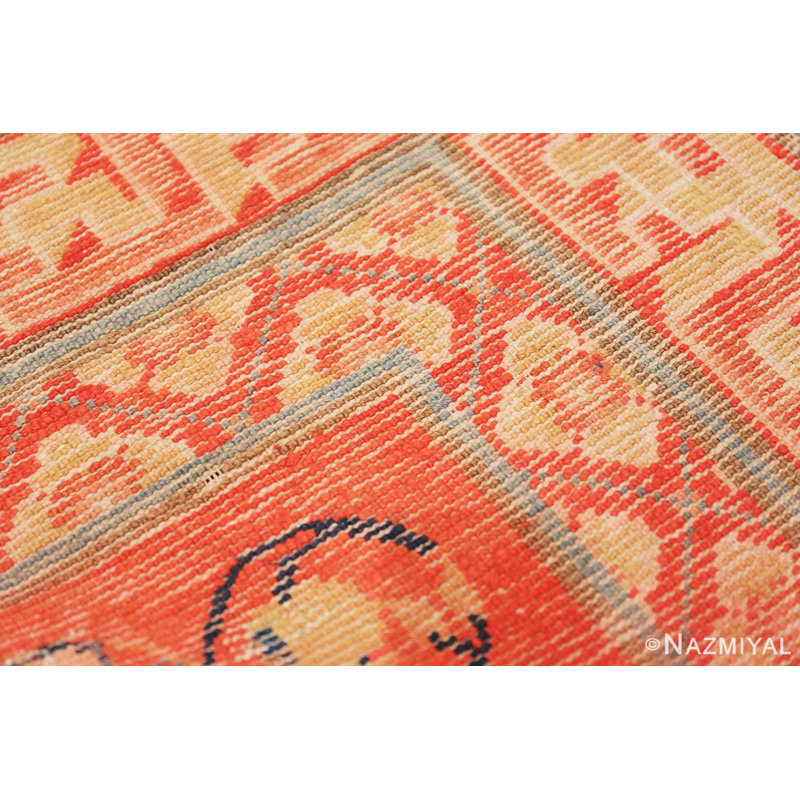 One-of-a-Kind Rectangle 4'7" X 6'7" Hand Knotted Area Rug
