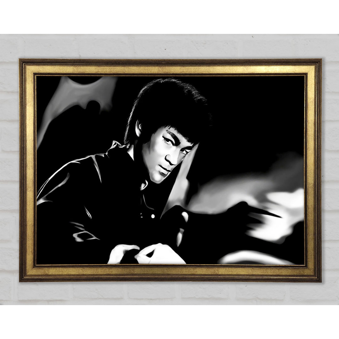 Bruce Lee Power - Einzelne Bilderrahmen Kunstdrucke