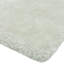 Plush Deep Pile Shaggy White Rug-25470001