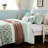 6 Piece Cotton Bedding, Full/Queen, Reversible With Decorative Pillows Full/Queen Quilt-121405840-121405841
