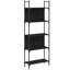 Scheld 166.5cm H x 60.5cm W Metal Standard Bookcase-1312538258