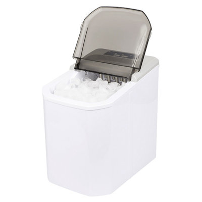 ZONSE 33 Lb. Daily Production Bullet Clear Ice Freestanding Ice Maker