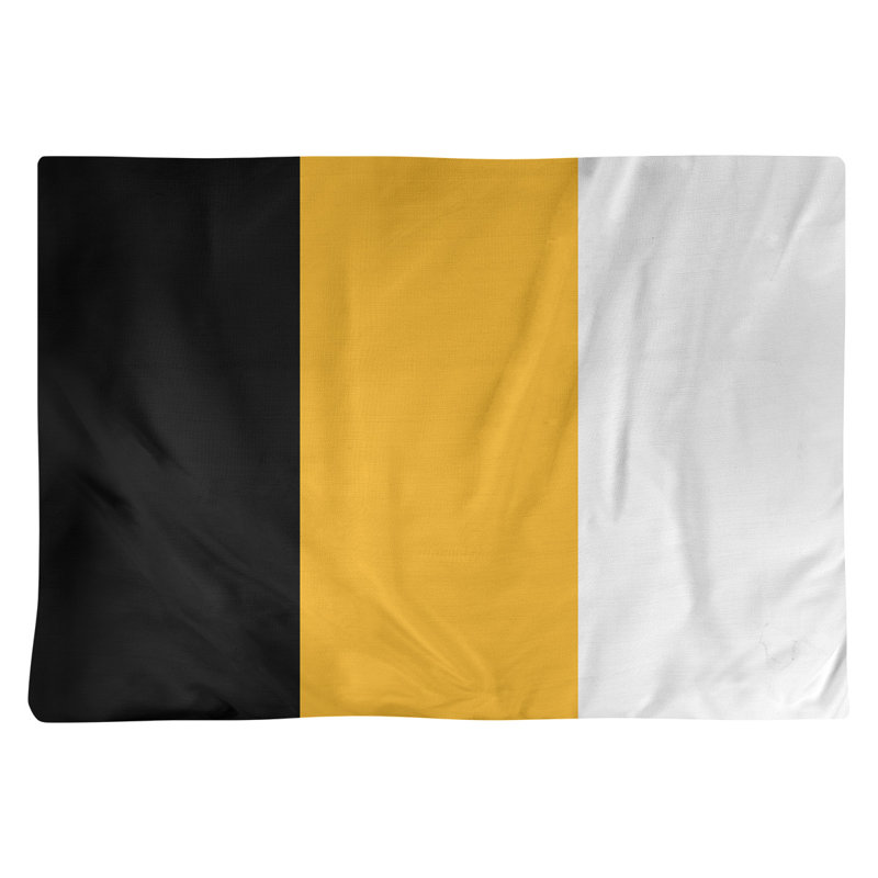 Récapitulatif de 18 po Pittsburgh, Noir / or / blanc, Polyester