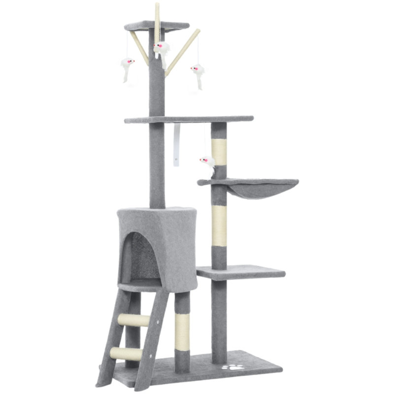 Multi-Level Cat Tree with Condo & Sisal Scratching Posts