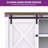 Farmhouse 2-Barn Door TV Stand for TVs up to 65", Entertainment Center TV Console-1479428146