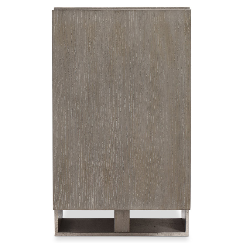 Linea 72'' W Console Table, Linea - Cerused Greige Finish