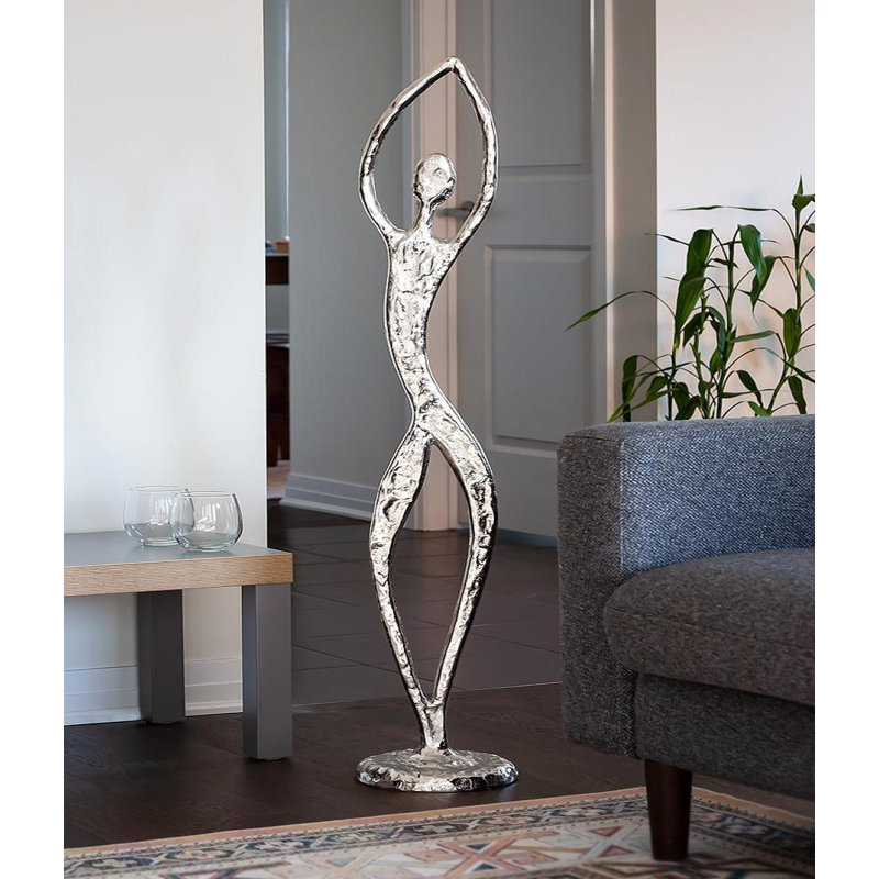 Karlei Figurines & Sculptures, Matte Black