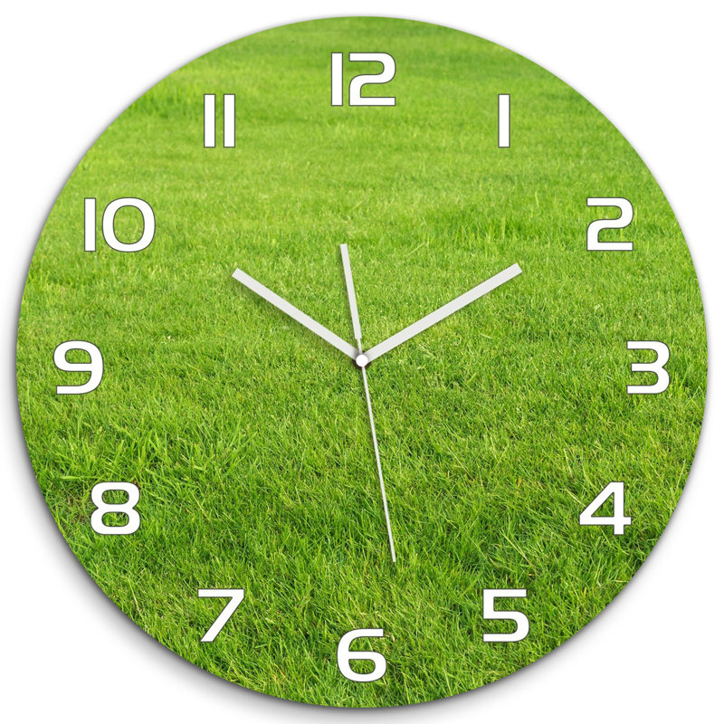 Jesher Glass Wall Clock