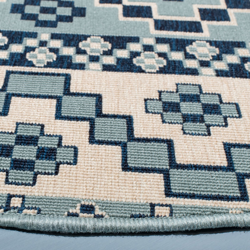 Tapis intérieur / extérieur Northpoint Veranda, Rond 6 pi 7 po