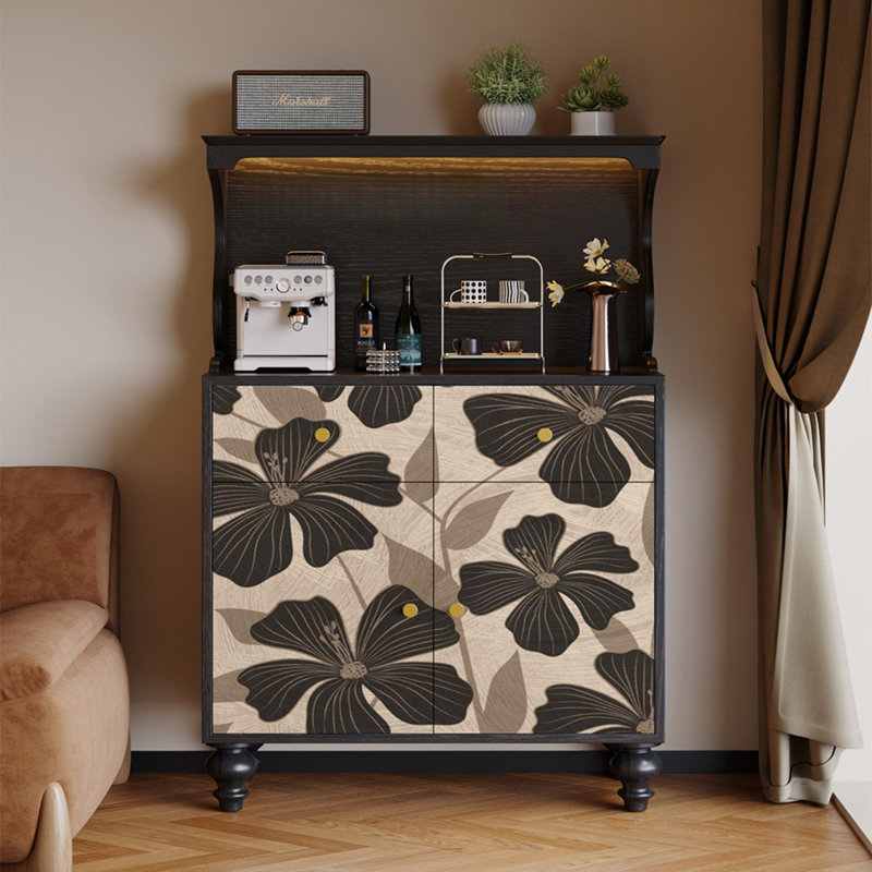 Buffet et armoire bol style français rétro