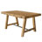 Rustic Solid Wood Dining Table And Chairs Set, Upholstered Dining Chairs And Solid Wood Dining Table-44947420-47652736-47652737