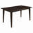 Henin Cappuccino Rectangle Dining Table
