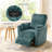 39" Wide Modern Power Oversized Recliner Chair with 2 Pillows, USB Ports Electric Nursing Reclining Chairs, Comfy Chair for Bedroom Living Room-627967592