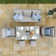 Errado Sofa Dining Set with Ice Bucket & Rising Table