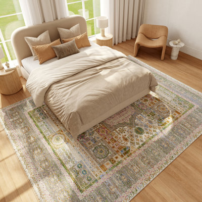 Tapis bohème multicolore Nourison Vintage Harmony 9 pi 10 po x 13 pi 1 po