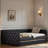 Upholstered Daybed With Trundle And Led-1507905499