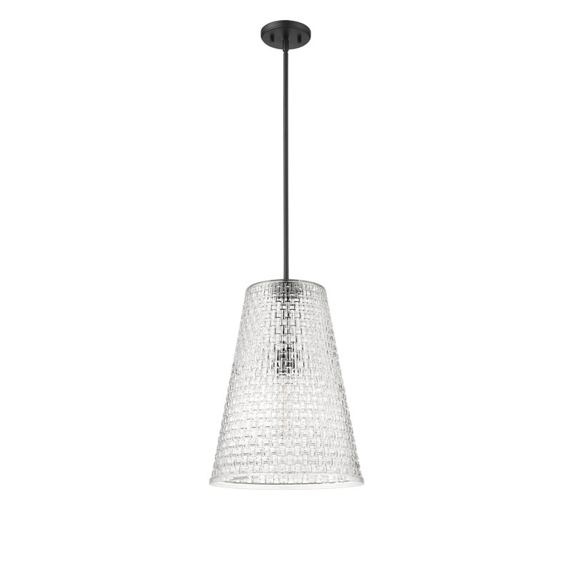 Cheston 1 - Light Single Pendant, Matte Black
