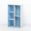 Bibliothèque de rangement Furinno Tomi, bibliothèque, 5 cubes, bleu clair