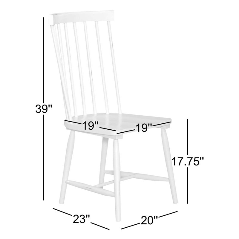 Chaise d'appoint Akarsh Meigs, Noir