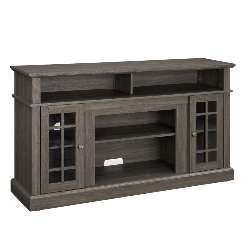 Classic TV Media Stand Modern Entertainment Console For TV Up To 65" With Open And Closed Storage Space,, 58.25"W*15.75"D*32"H